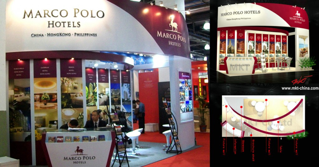 2011 Incentive Travel & Conventions Meetings - Shanghai - MARCO POLO HOTELS booth design and construction