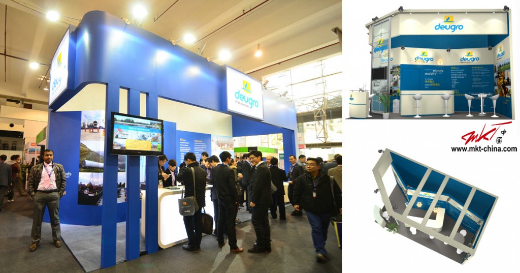 Breakbulk 2013 - Shanghai - DEUGRO booth design and construction