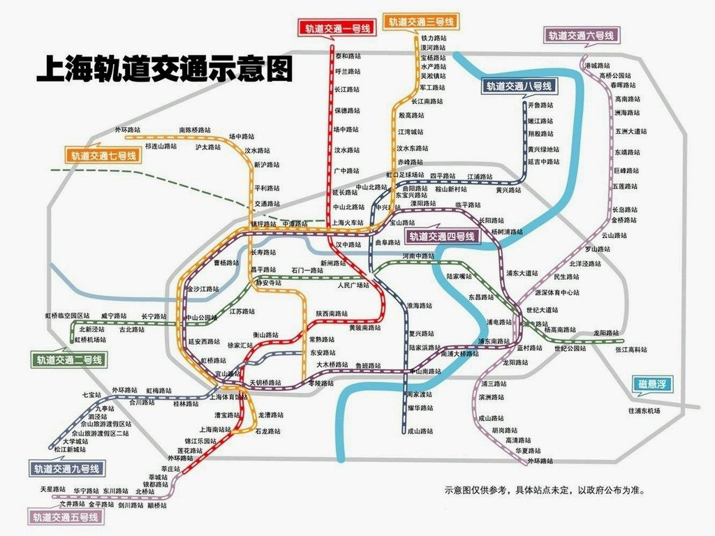 Métro Shanghai 2010